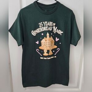 Disney World Grand Floridian 2024 Gingerbread Magic T-Shirt Sz Md Christmas NWOT